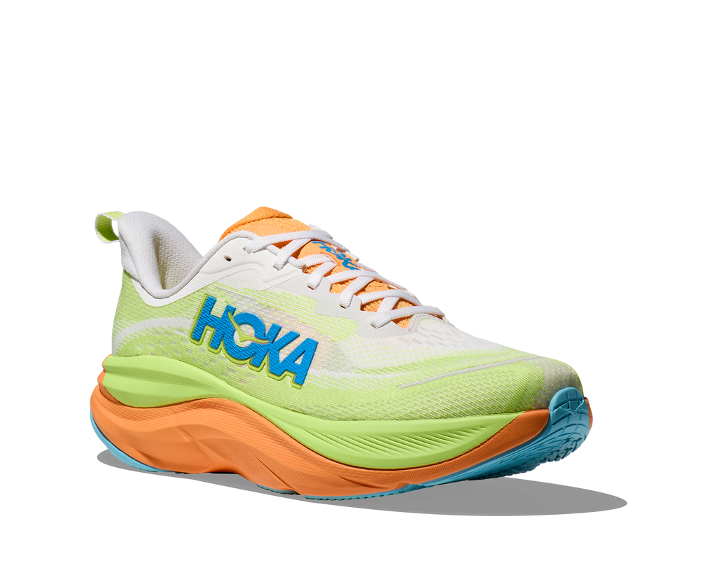 HOKA Women's Skyflow - FROST / SOLAR FLARE