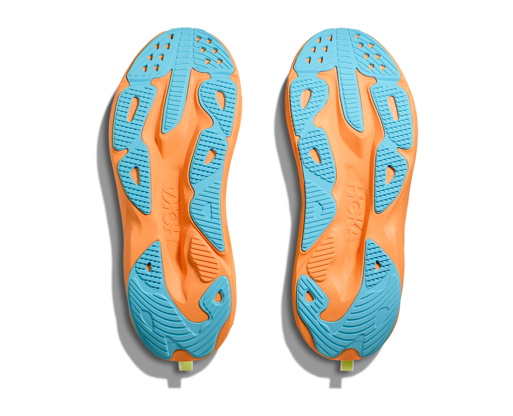 HOKA Women's Skyflow - FROST / SOLAR FLARE