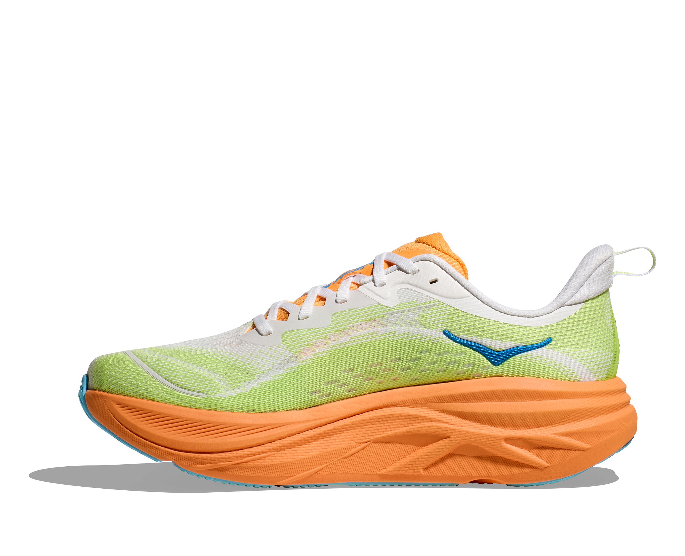 HOKA Women's Skyflow - FROST / SOLAR FLARE