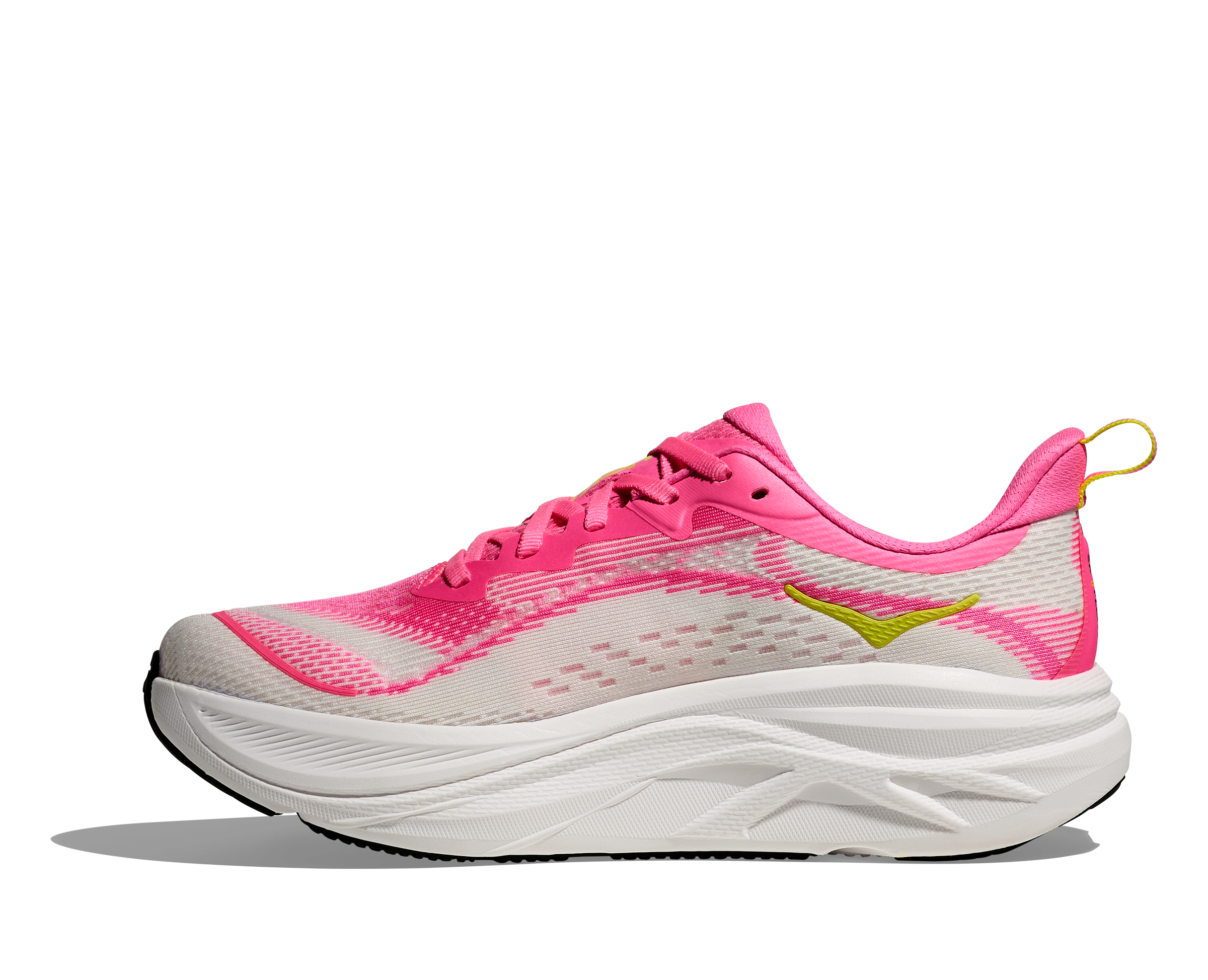 HOKA Women's Skyflow - NEON ROSE / NEON HOKA CITRUS