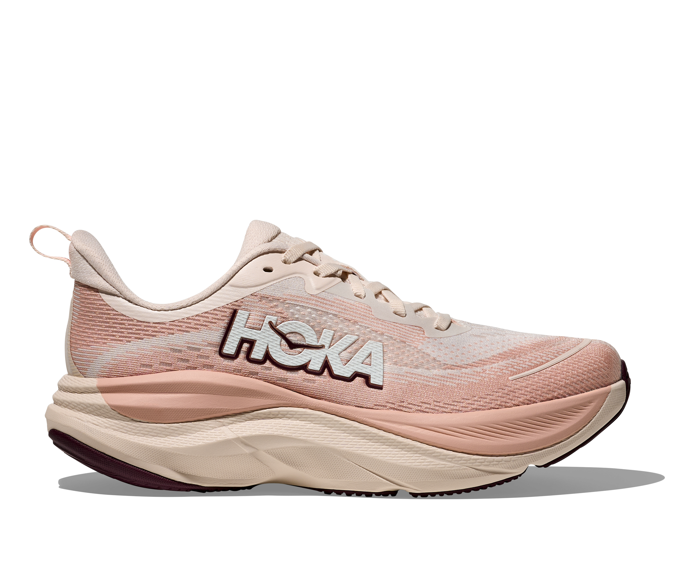 HOKA Women's Skyflow - ROSE CREAM / ROSE LATTE