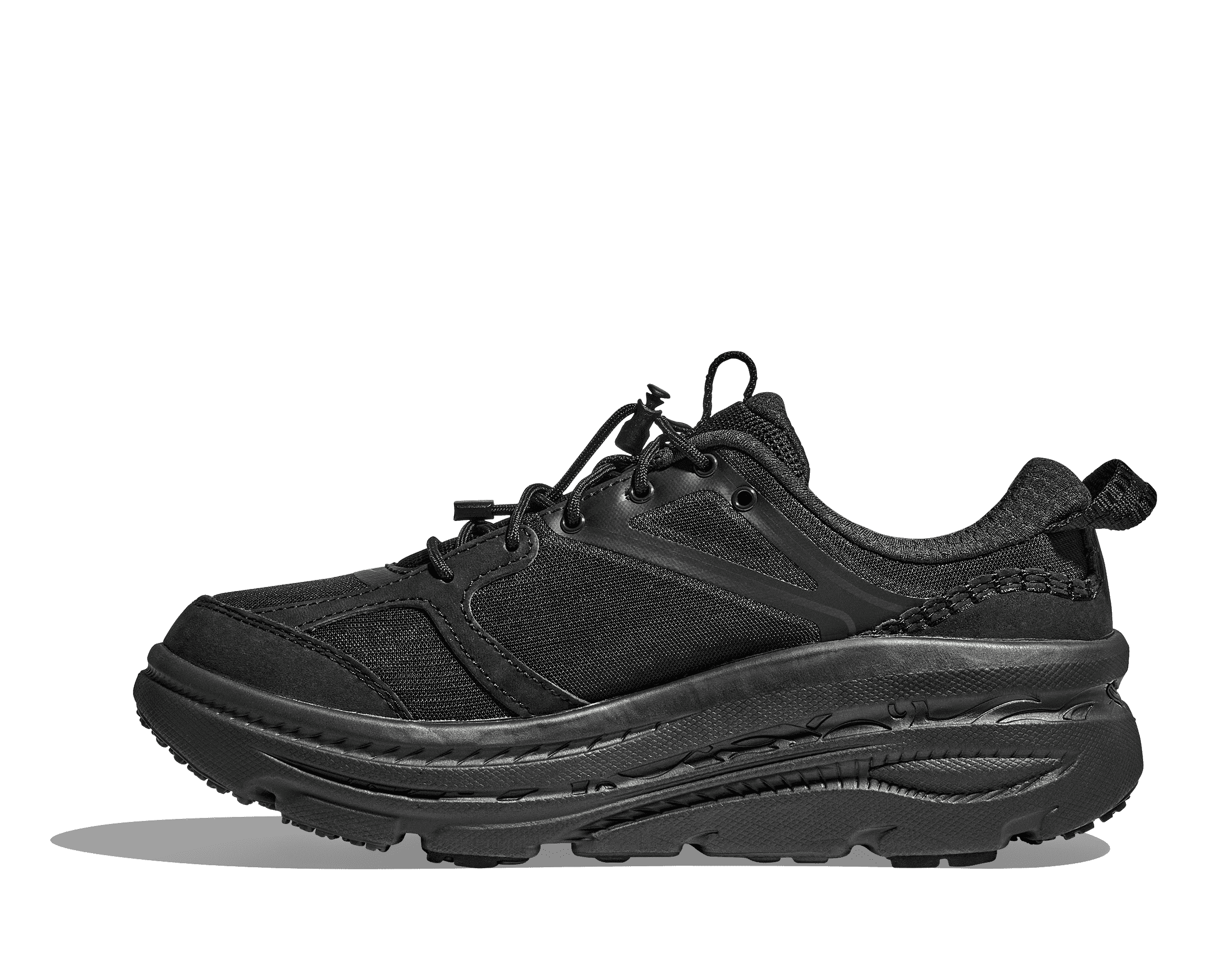 HOKA Unisex Bondi B3ls - BLACK / CARBON BLACK