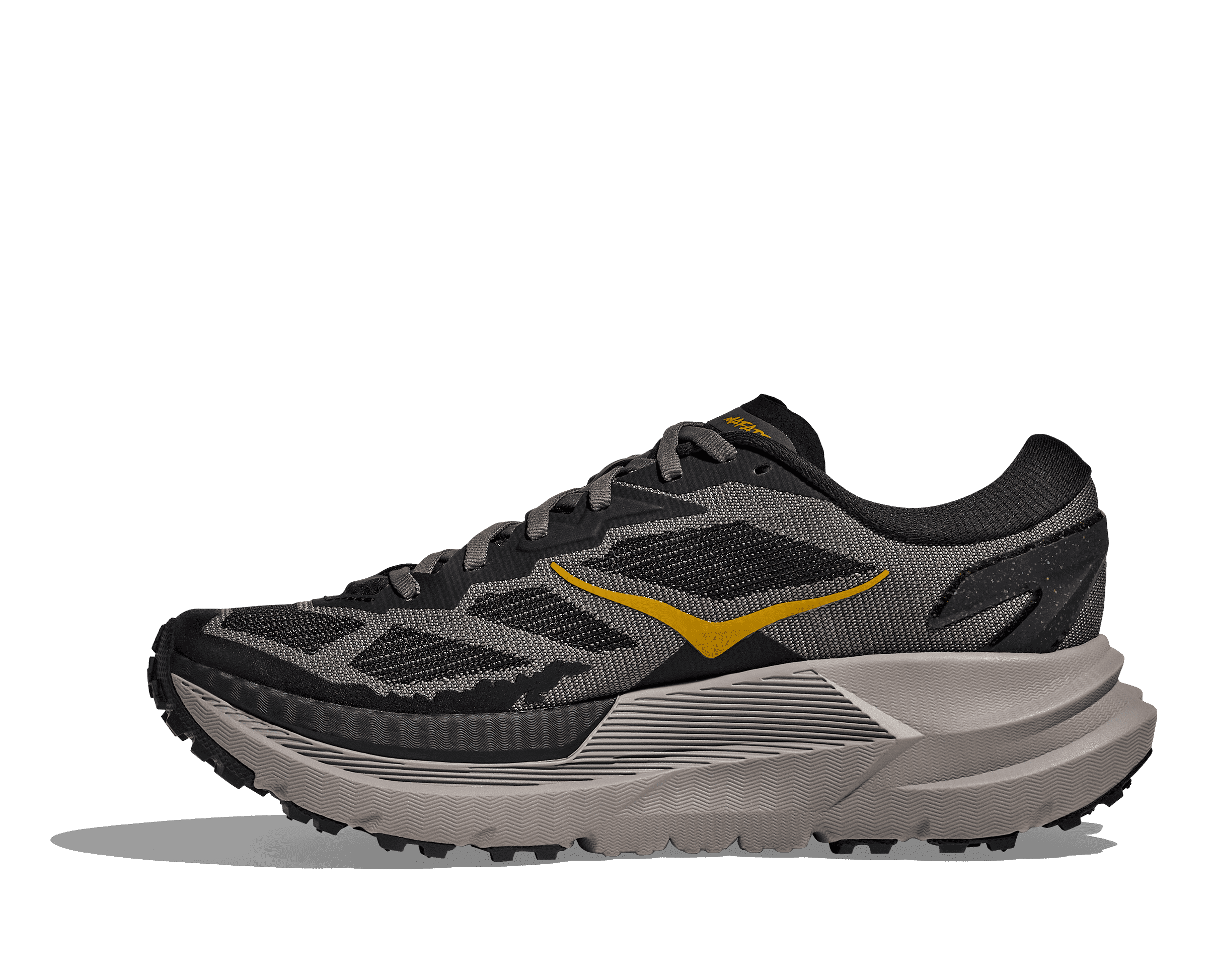 HOKA Men's Mafate X - BLACK / CEMENT