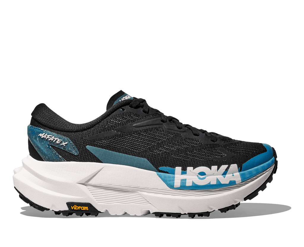 HOKA Women's Mafate X - BLACK / SKYWARD BLUE