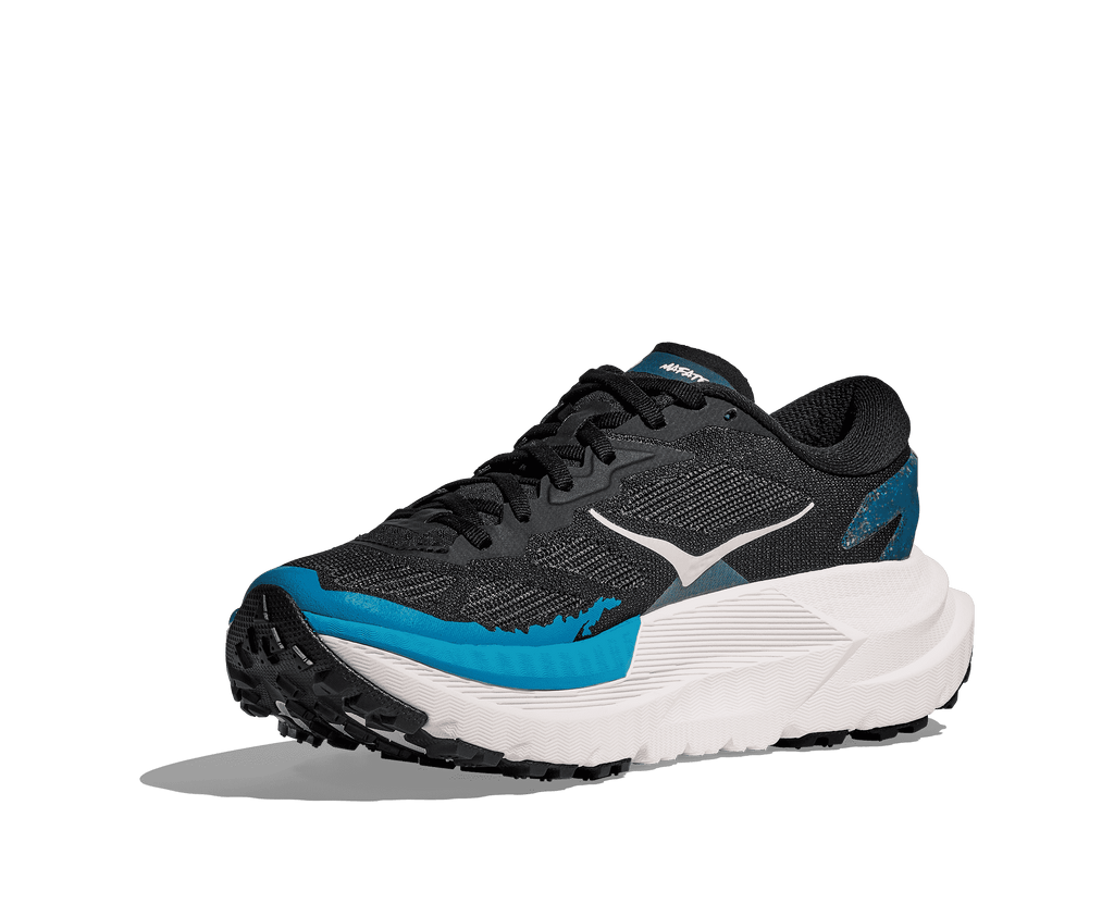 HOKA Women's Mafate X - BLACK / SKYWARD BLUE