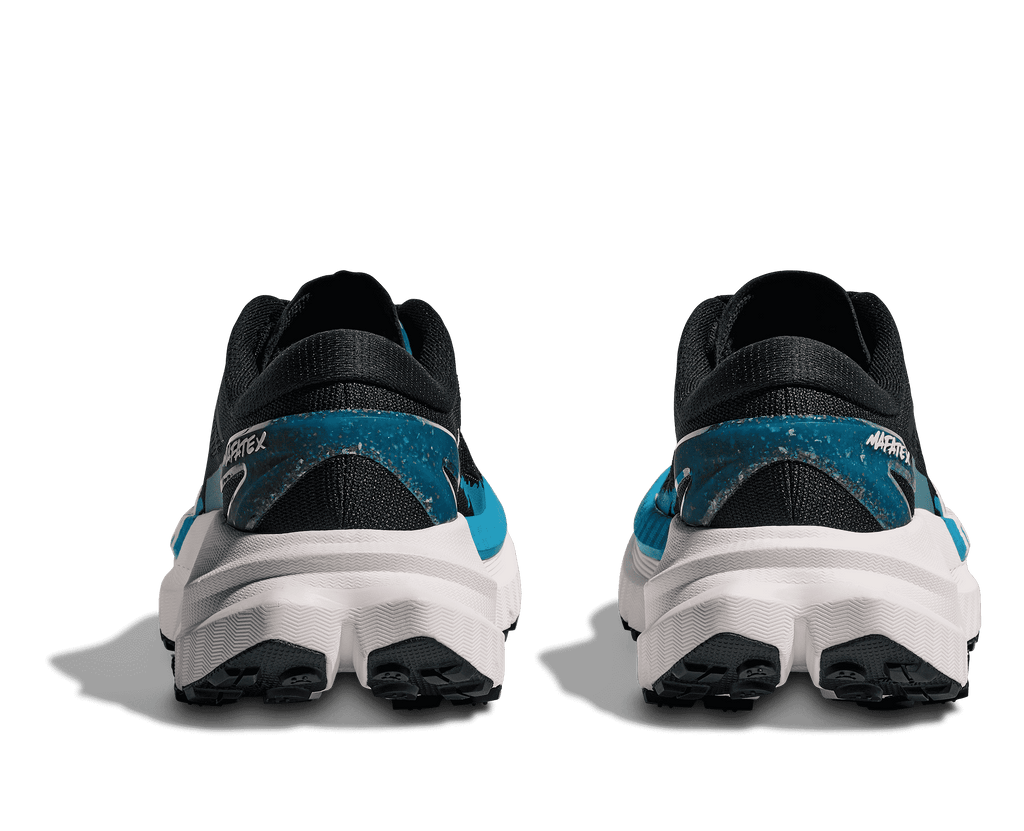 HOKA Women's Mafate X - BLACK / SKYWARD BLUE