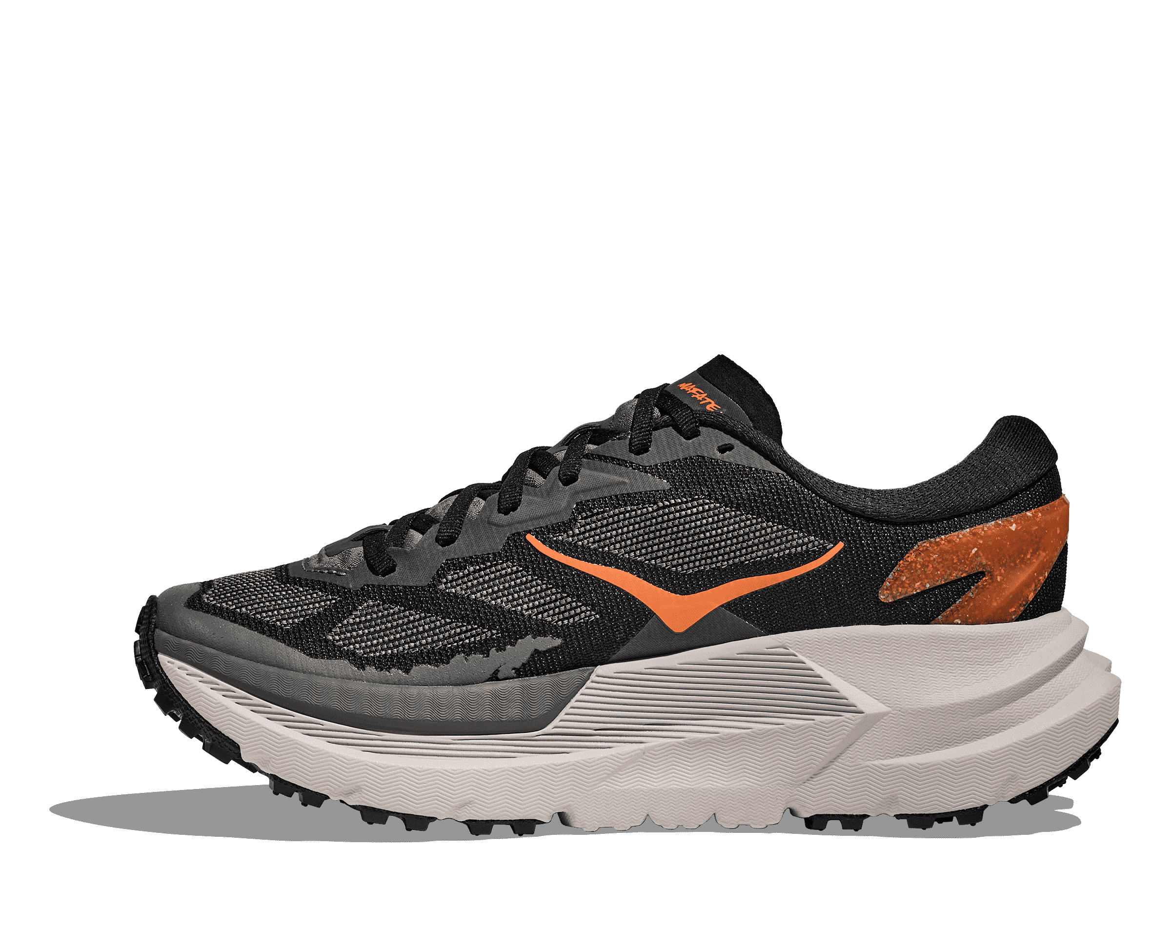 HOKA Women's Mafate X - BLACK / STUCCO