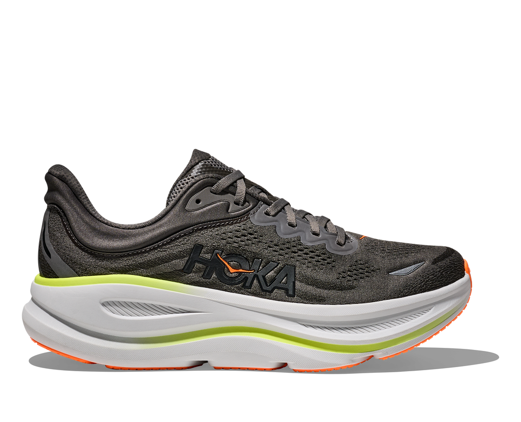 HOKA Men's Bondi 9 - ASPHALT GREY / GRAVEL