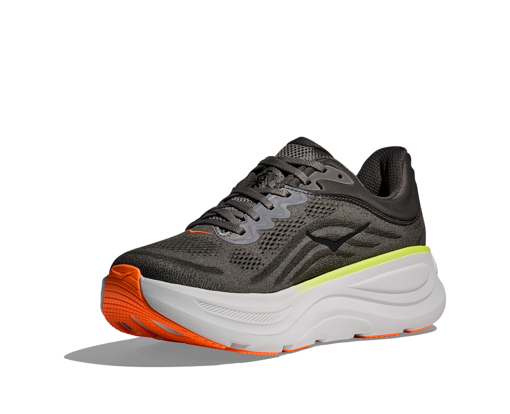 HOKA Men's Bondi 9 - ASPHALT GREY / GRAVEL