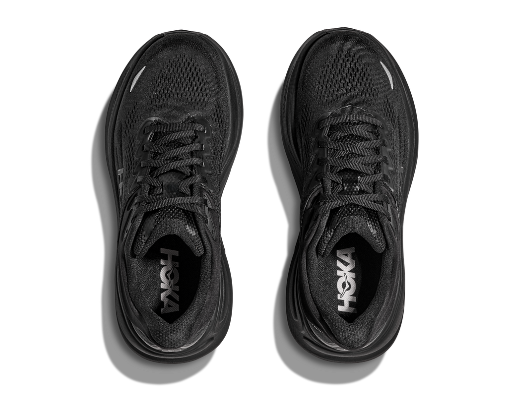 HOKA Men's Bondi 9 - BLACK / BLACK (Wide)