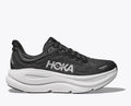 HOKA Men's Bondi 9 - BLACK / WHITE (Extra Wide)
