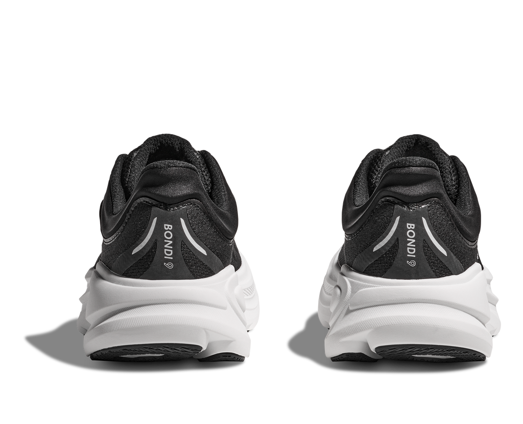 HOKA Men's Bondi 9 - BLACK / WHITE