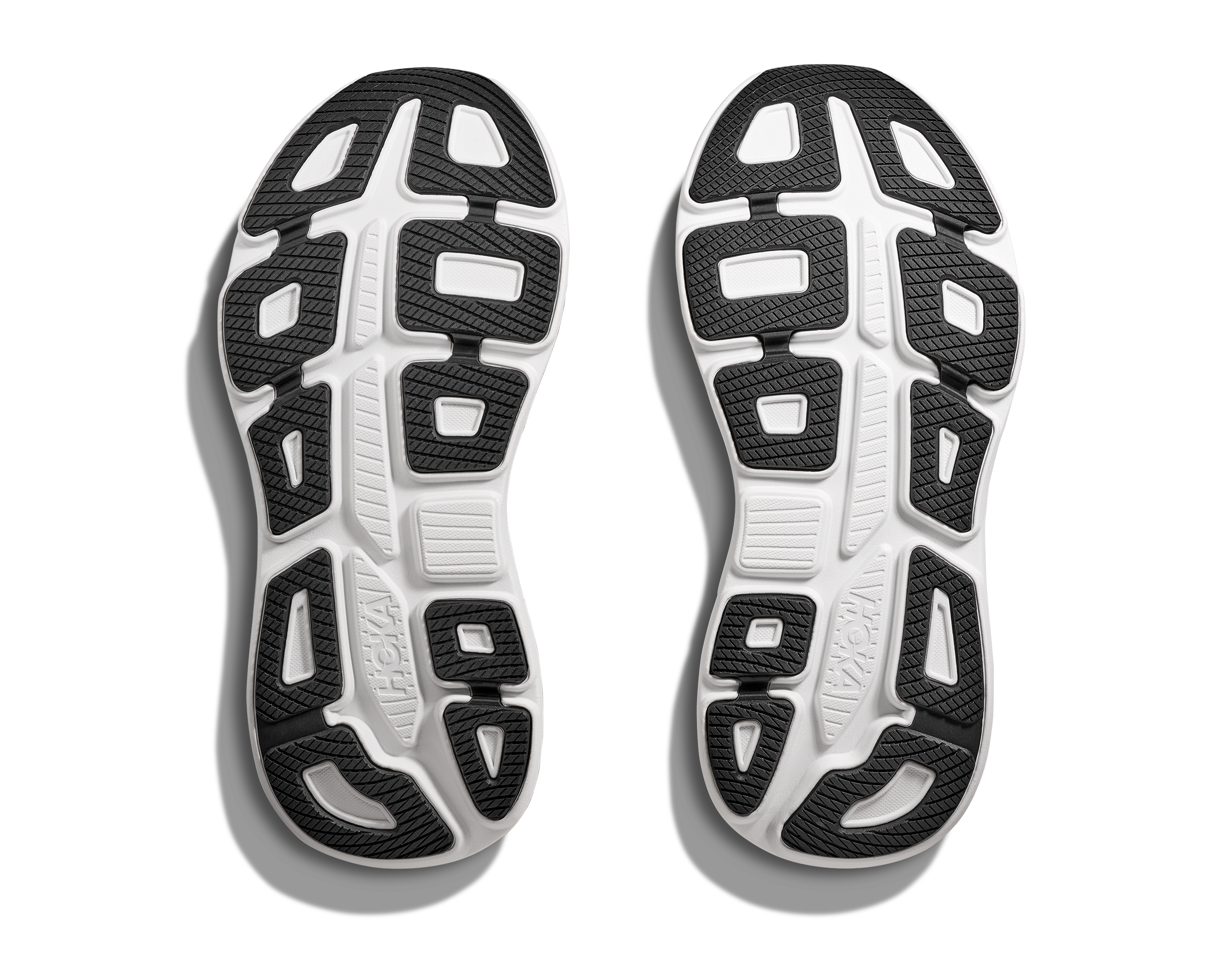 HOKA Men's Bondi 9 - BLACK / WHITE