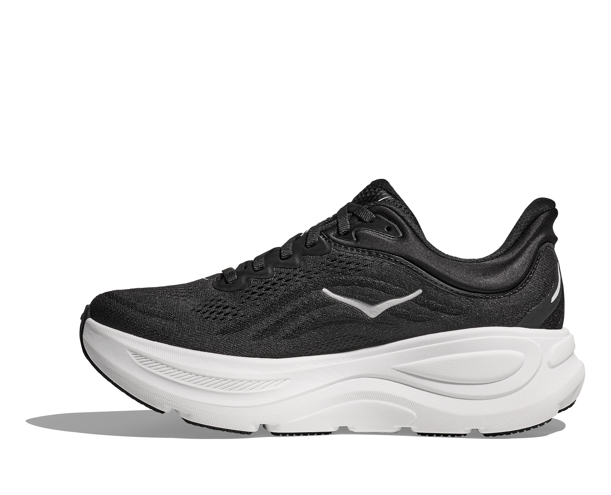 HOKA Men's Bondi 9 - BLACK / WHITE