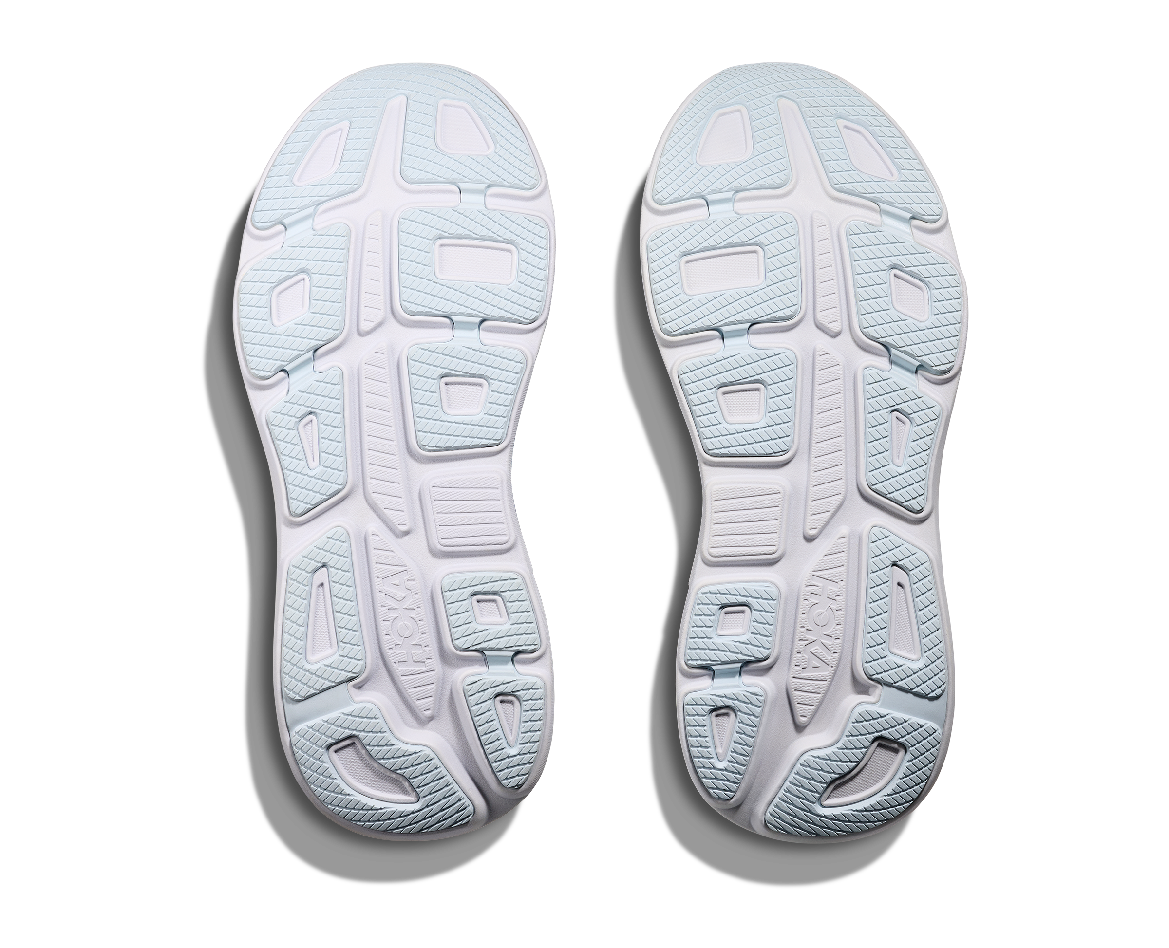 HOKA Men's Bondi 9 - DRIZZLE / DOWNPOUR (Wide)