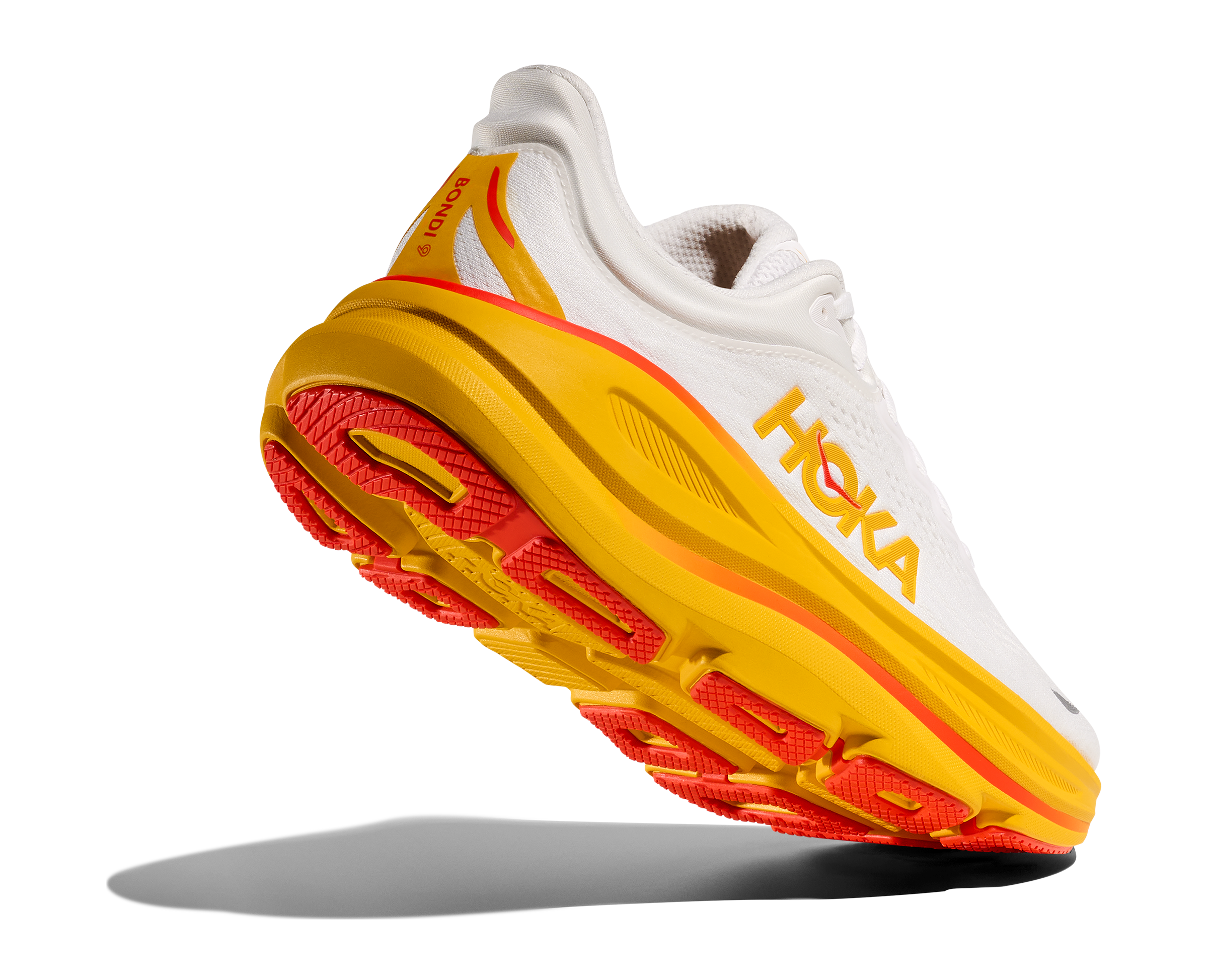 HOKA Men's Bondi 9 - FROST / SUNFLOWER