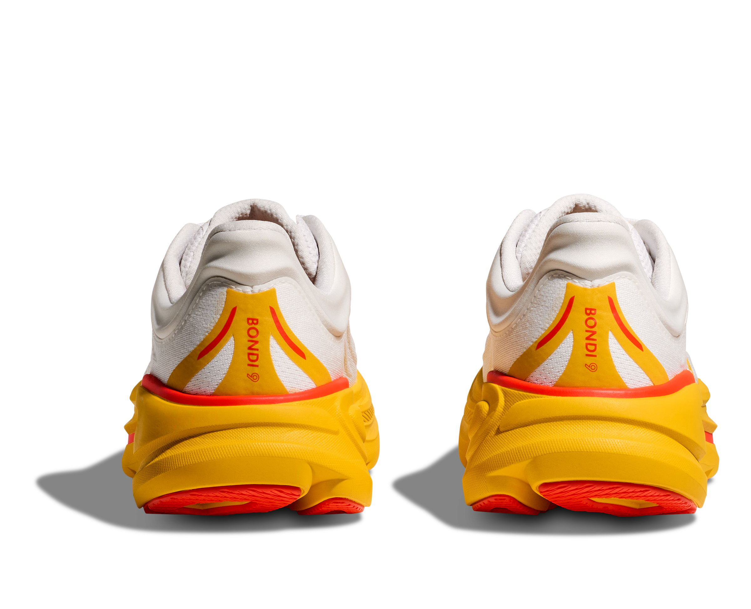 HOKA Men's Bondi 9 - FROST / SUNFLOWER