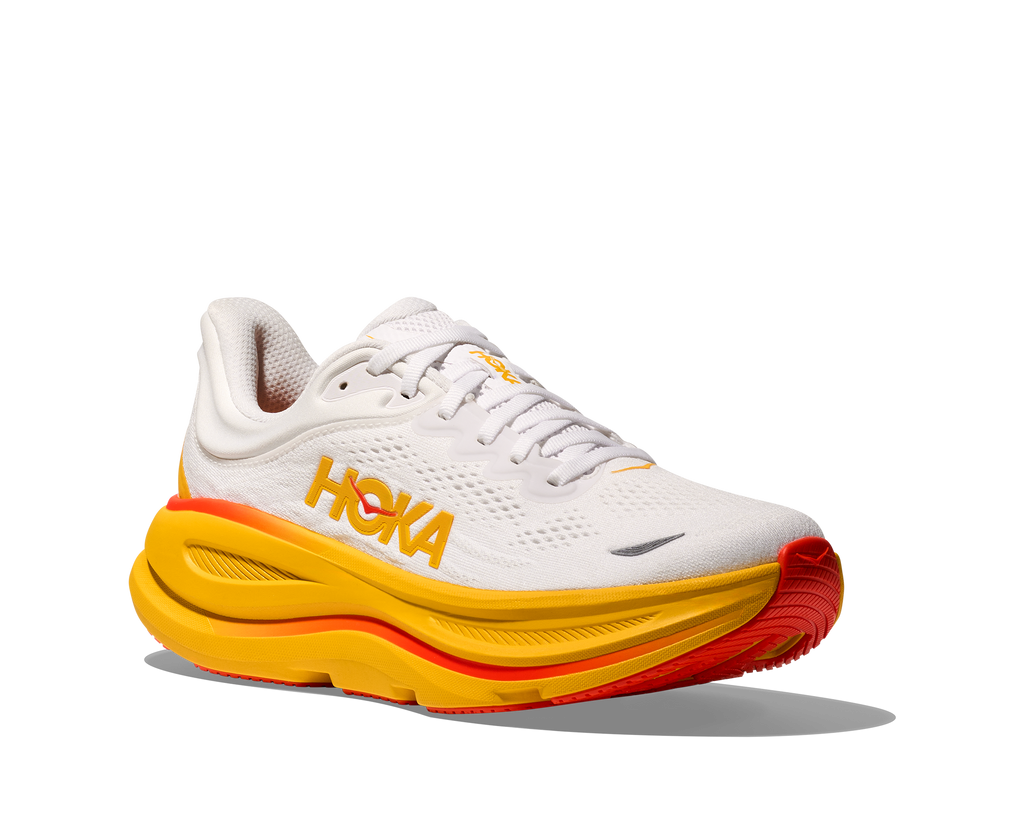 HOKA Men's Bondi 9 - FROST / SUNFLOWER