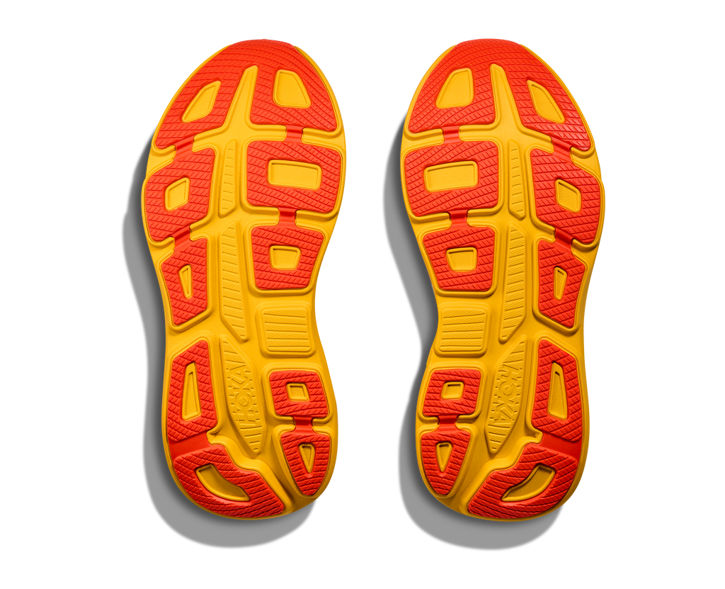 HOKA Men's Bondi 9 - FROST / SUNFLOWER