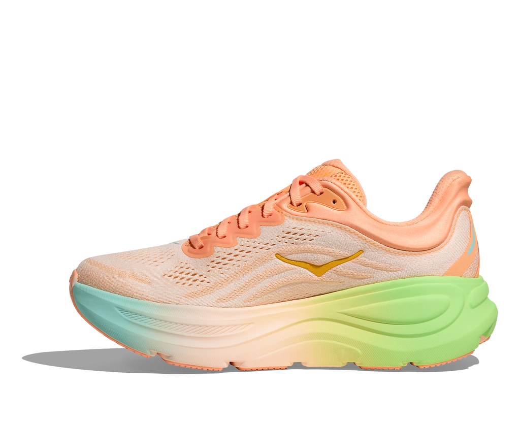HOKA Men's Bondi 9 - FROST / PALE TANGERINE