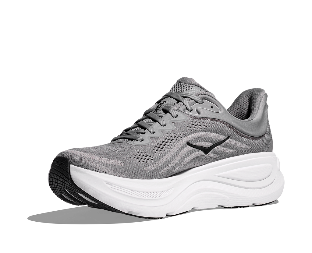 HOKA Men's Bondi 9 - GALACTIC GREY / STELLAR GREY