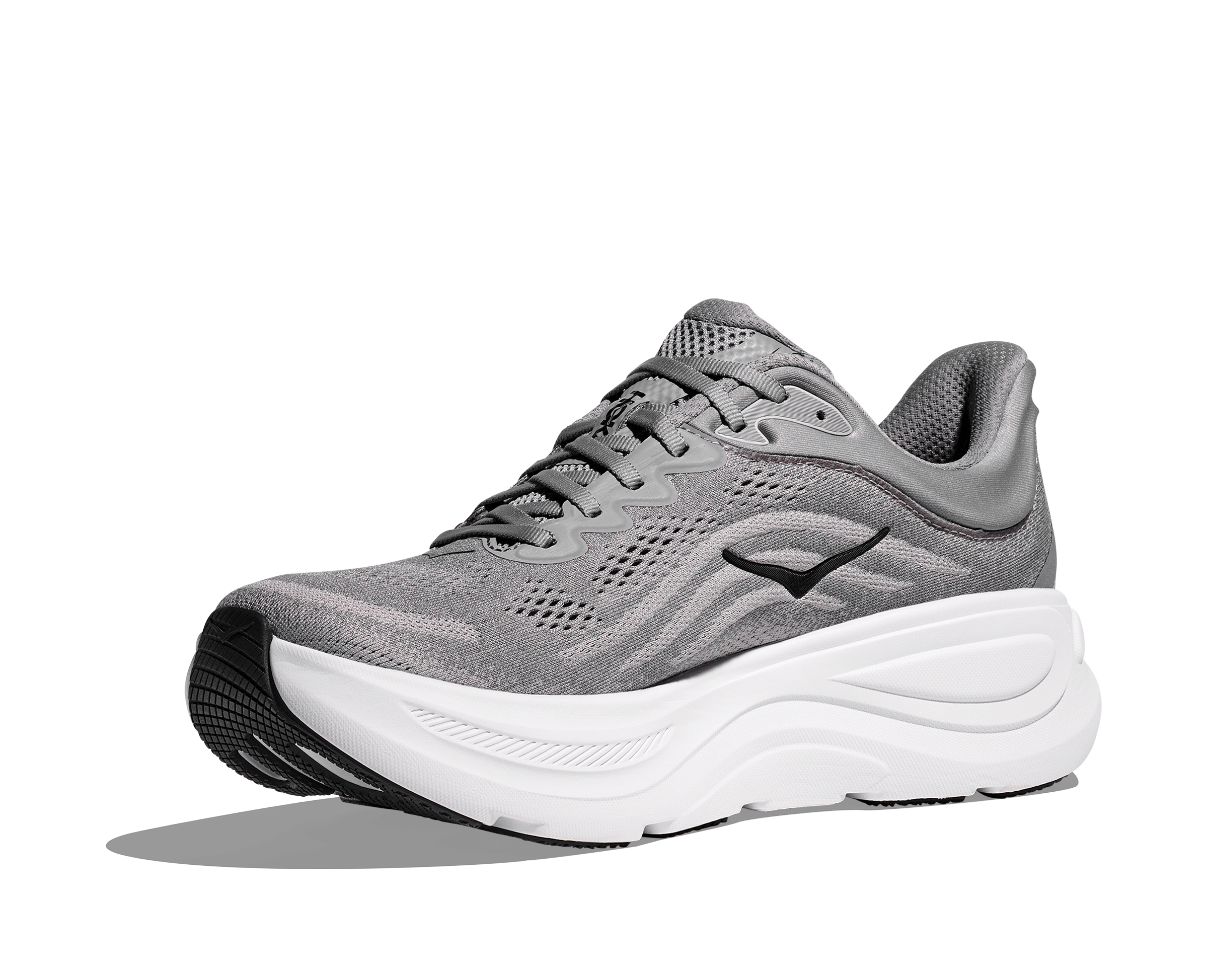 HOKA Men's Bondi 9 - GALACTIC GREY / STELLAR GREY