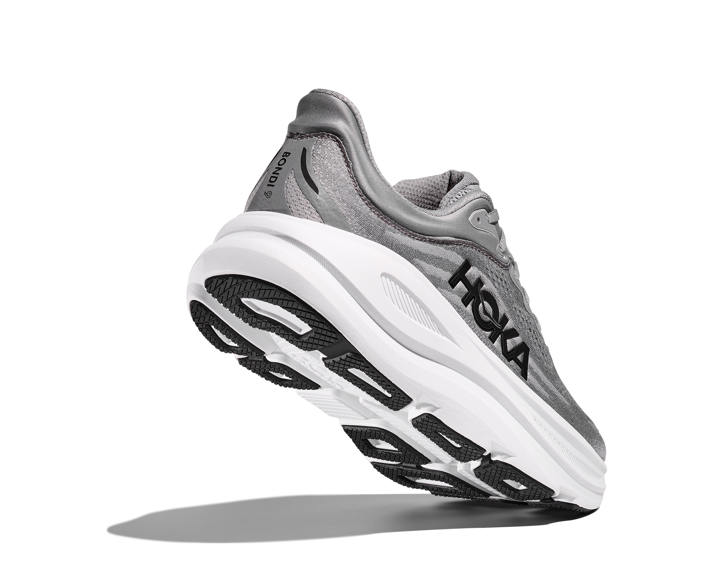 HOKA Men's Bondi 9 - GALACTIC GREY / STELLAR GREY