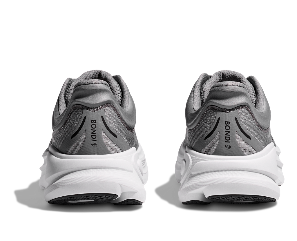 HOKA Men's Bondi 9 - GALACTIC GREY / STELLAR GREY