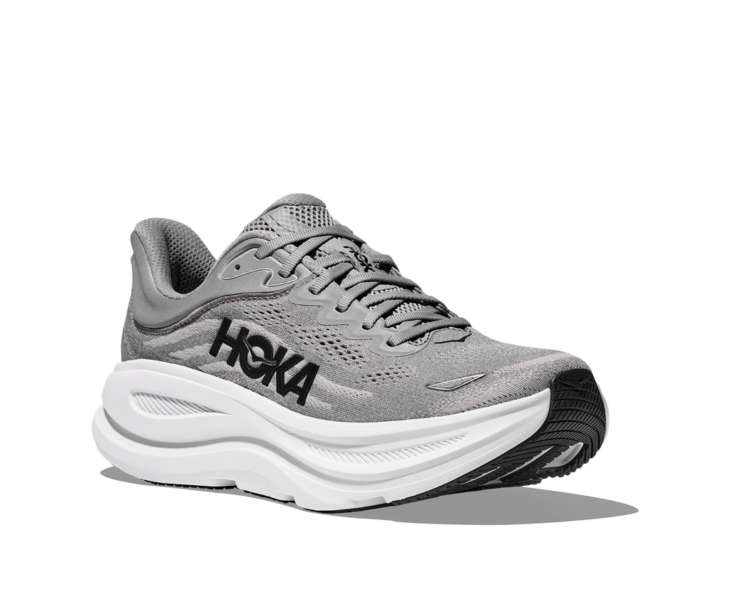 HOKA Men's Bondi 9 - GALACTIC GREY / STELLAR GREY