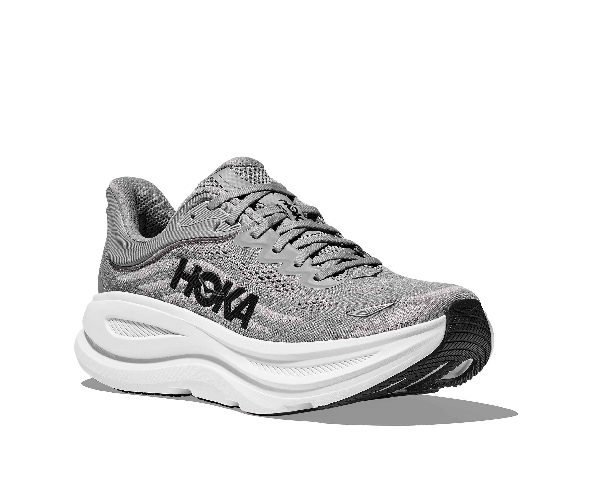 HOKA Men's Bondi 9 - GALACTIC GREY / STELLAR GREY