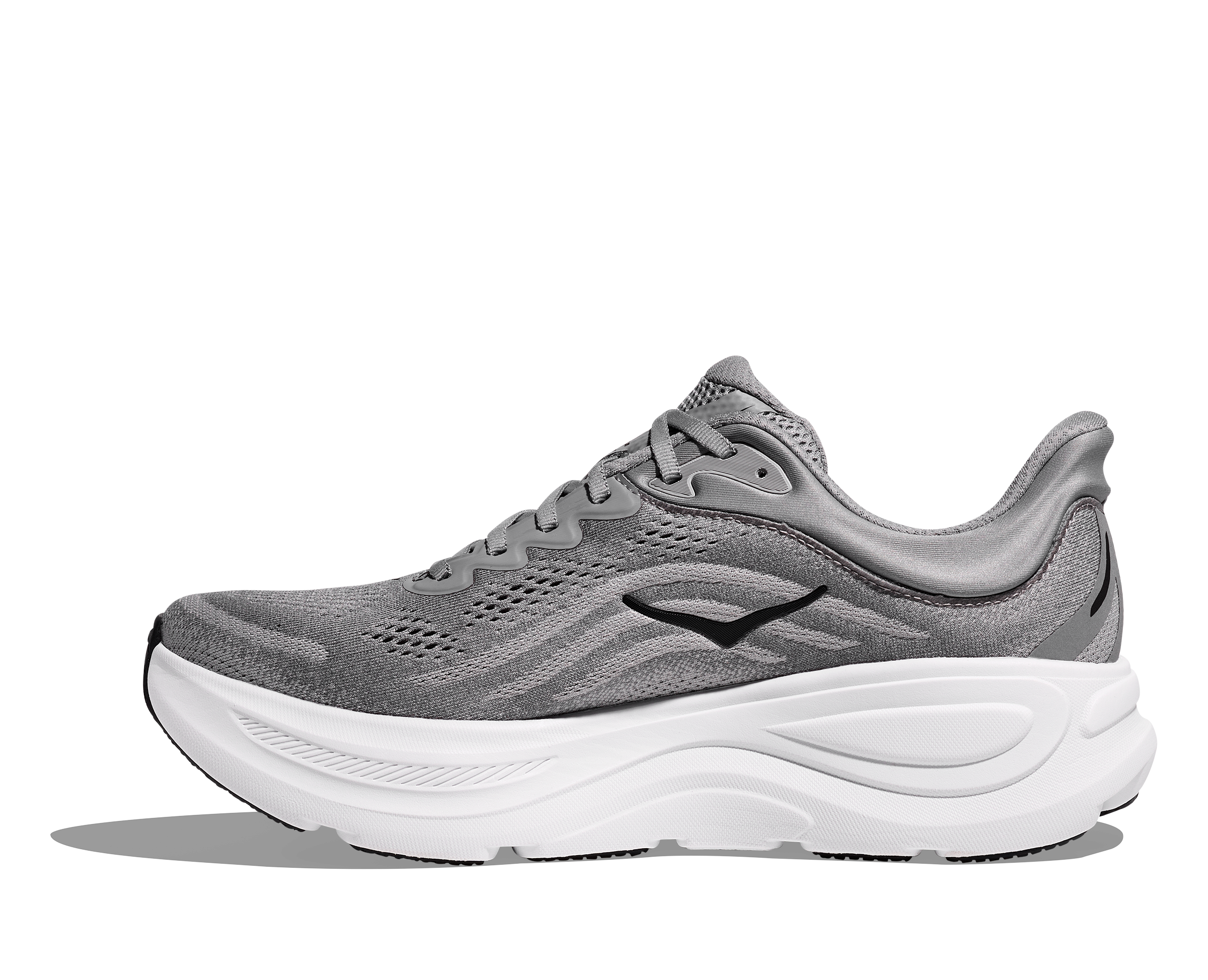 HOKA Men's Bondi 9 - GALACTIC GREY / STELLAR GREY (Wide)