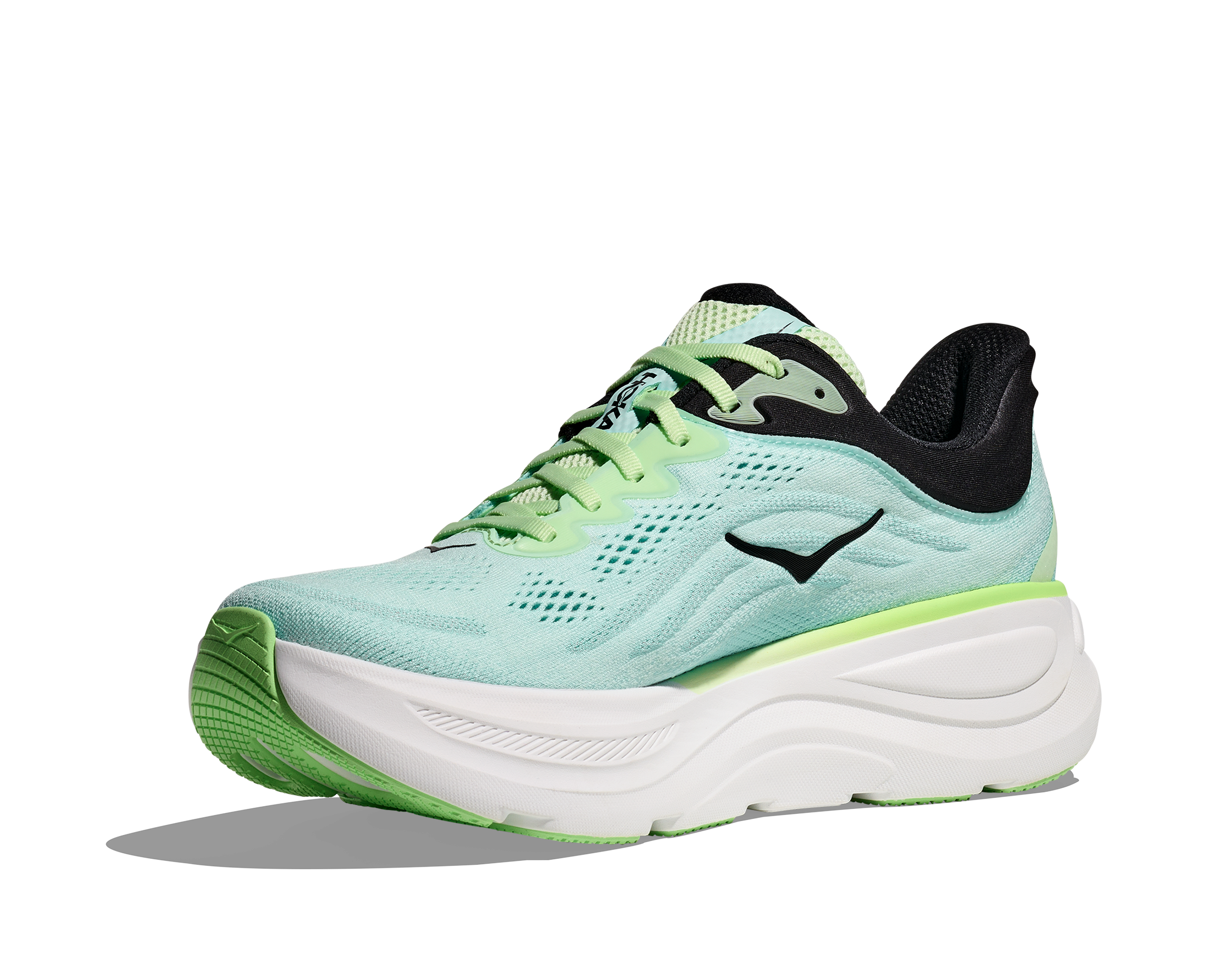 HOKA Men's Bondi 9 - LUNA MOTH / BLUE SPARK
