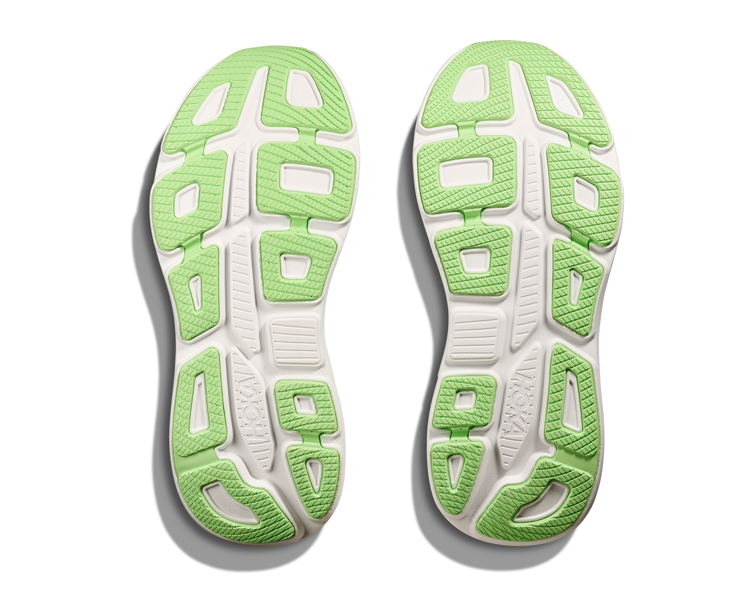 HOKA Men's Bondi 9 - LUNA MOTH / BLUE SPARK