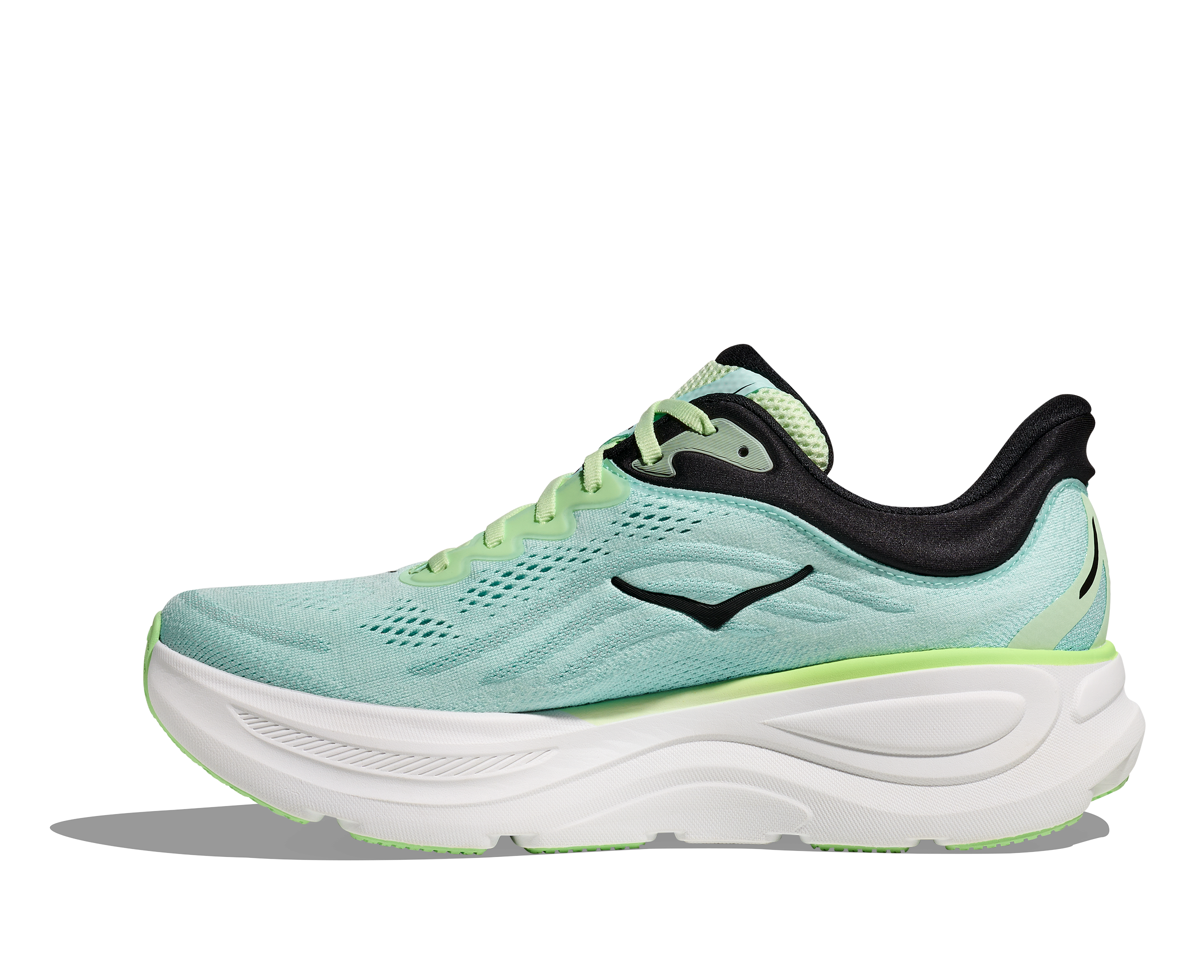 HOKA Men's Bondi 9 - LUNA MOTH / BLUE SPARK
