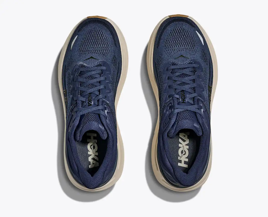 HOKA Men's Bondi 9 - MIDNIGHT BLUE / VARSITY NAVY (Wide)