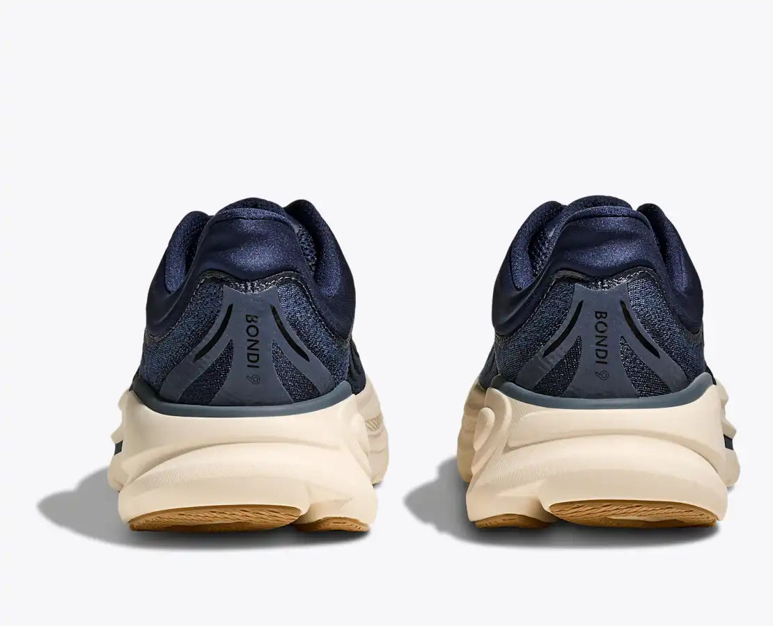 HOKA Men's Bondi 9 - MIDNIGHT BLUE / VARSITY NAVY (Wide)