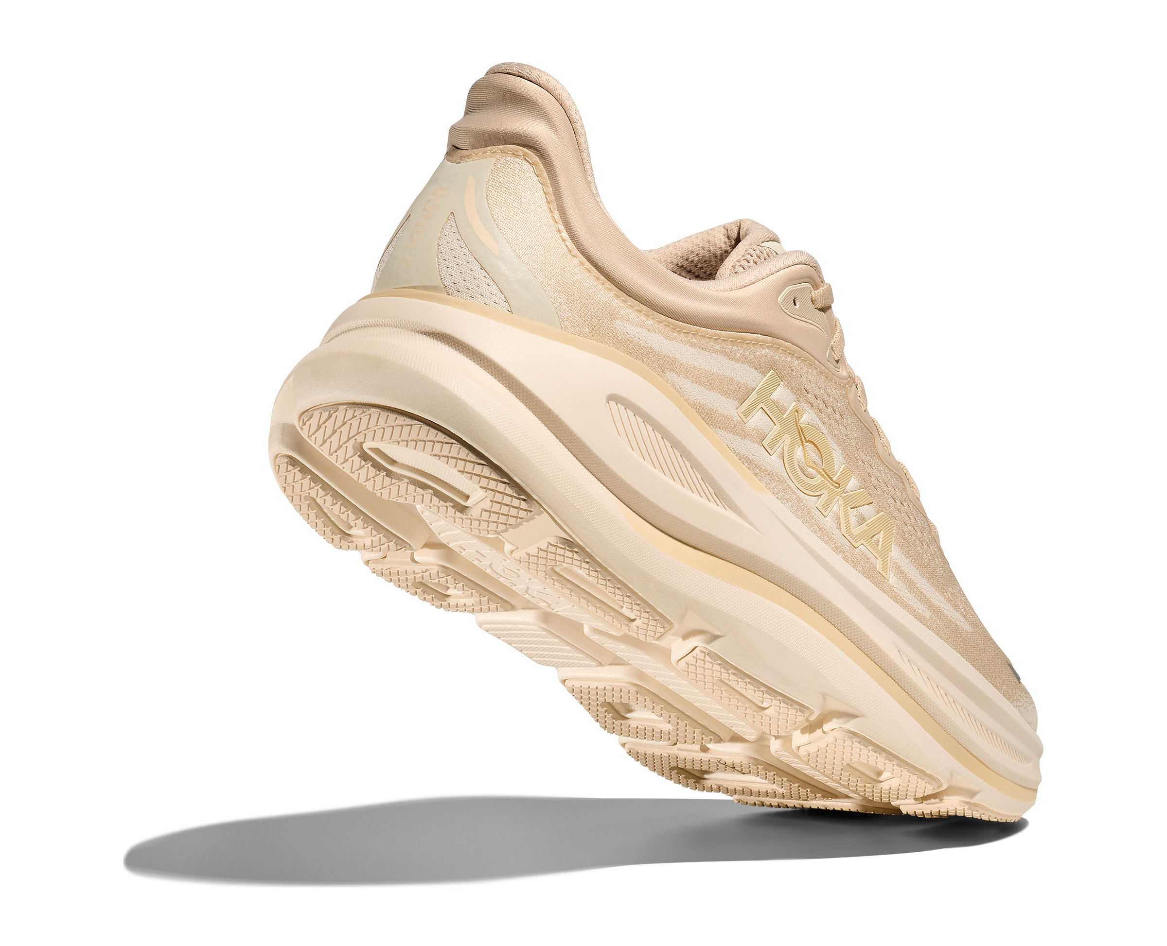 HOKA Men's Bondi 9 - OATMEAL / OAT MILK