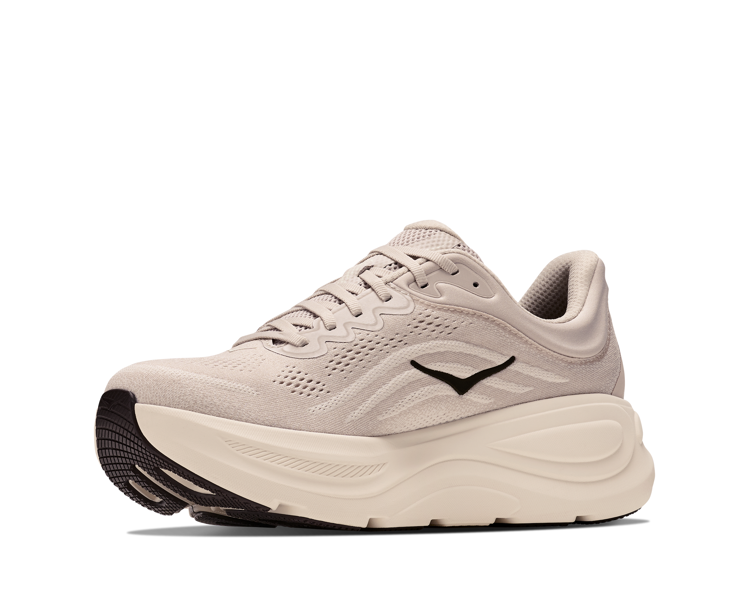 HOKA Men's Bondi 9 - RIVER ROCK GREY / ALABASTER (Wide)