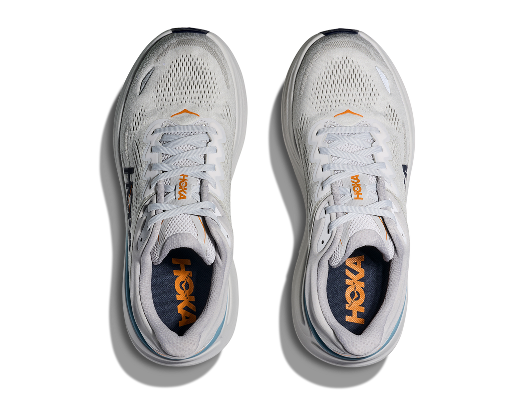 HOKA Men's Bondi 9 - STARDUST / COSMIC GREY