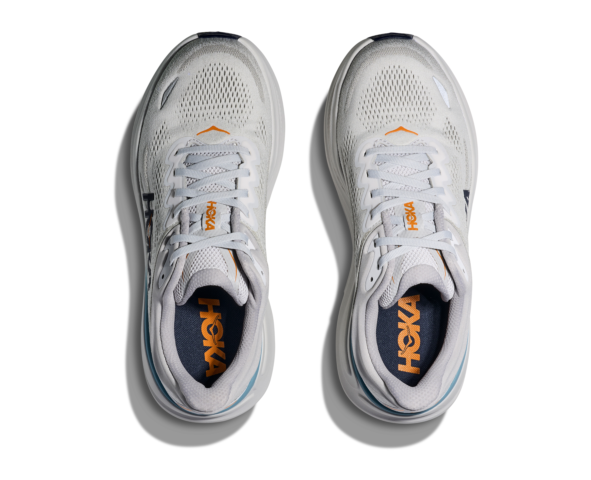 HOKA Men's Bondi 9 - STARDUST / COSMIC GREY
