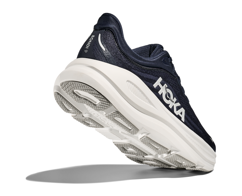 HOKA Men's Bondi 9 - VARSITY NAVY / WHITE (Wide)