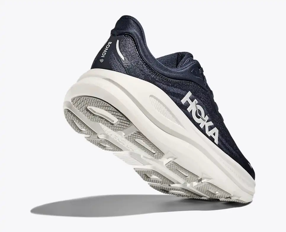 HOKA Men's Bondi 9 - VARSITY NAVY / WHITE (Extra Wide)
