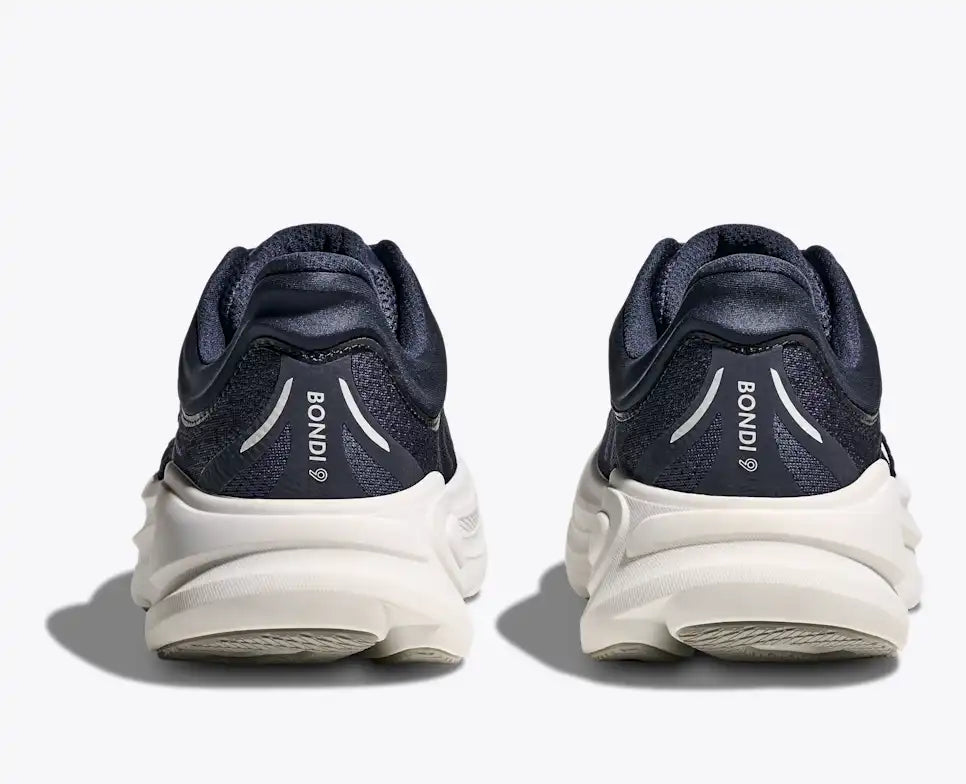 HOKA Men's Bondi 9 - VARSITY NAVY / WHITE (Extra Wide)