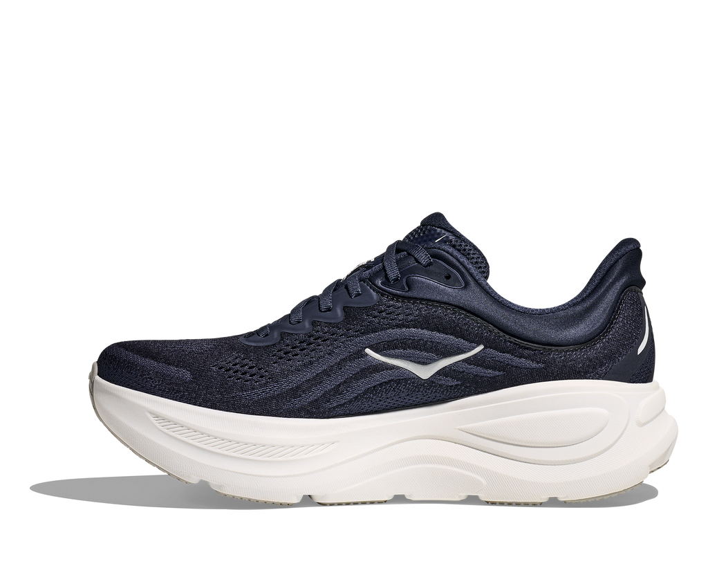 HOKA Men's Bondi 9 - VARSITY NAVY / WHITE (Wide)