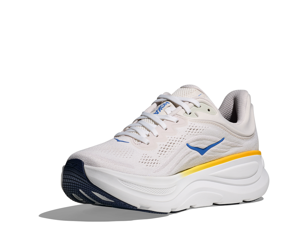 HOKA Men's Bondi 9 - WHITE / GROUT