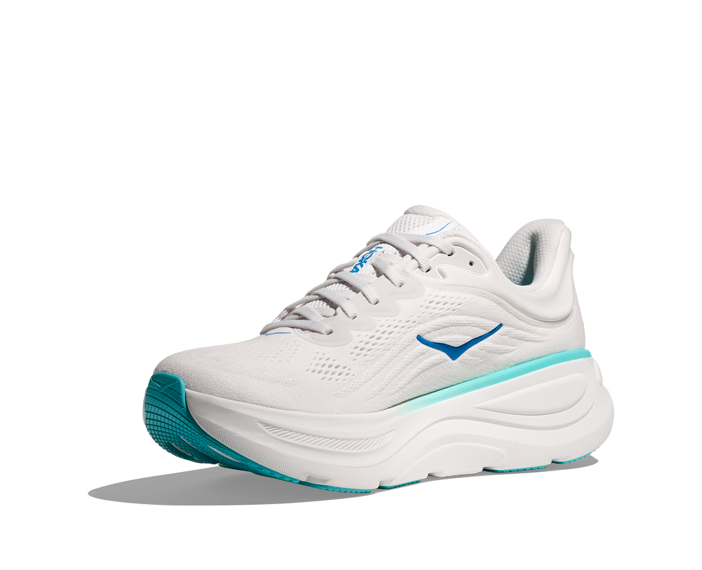 HOKA Men's Bondi 9 - WHITE / HOKA BLUE