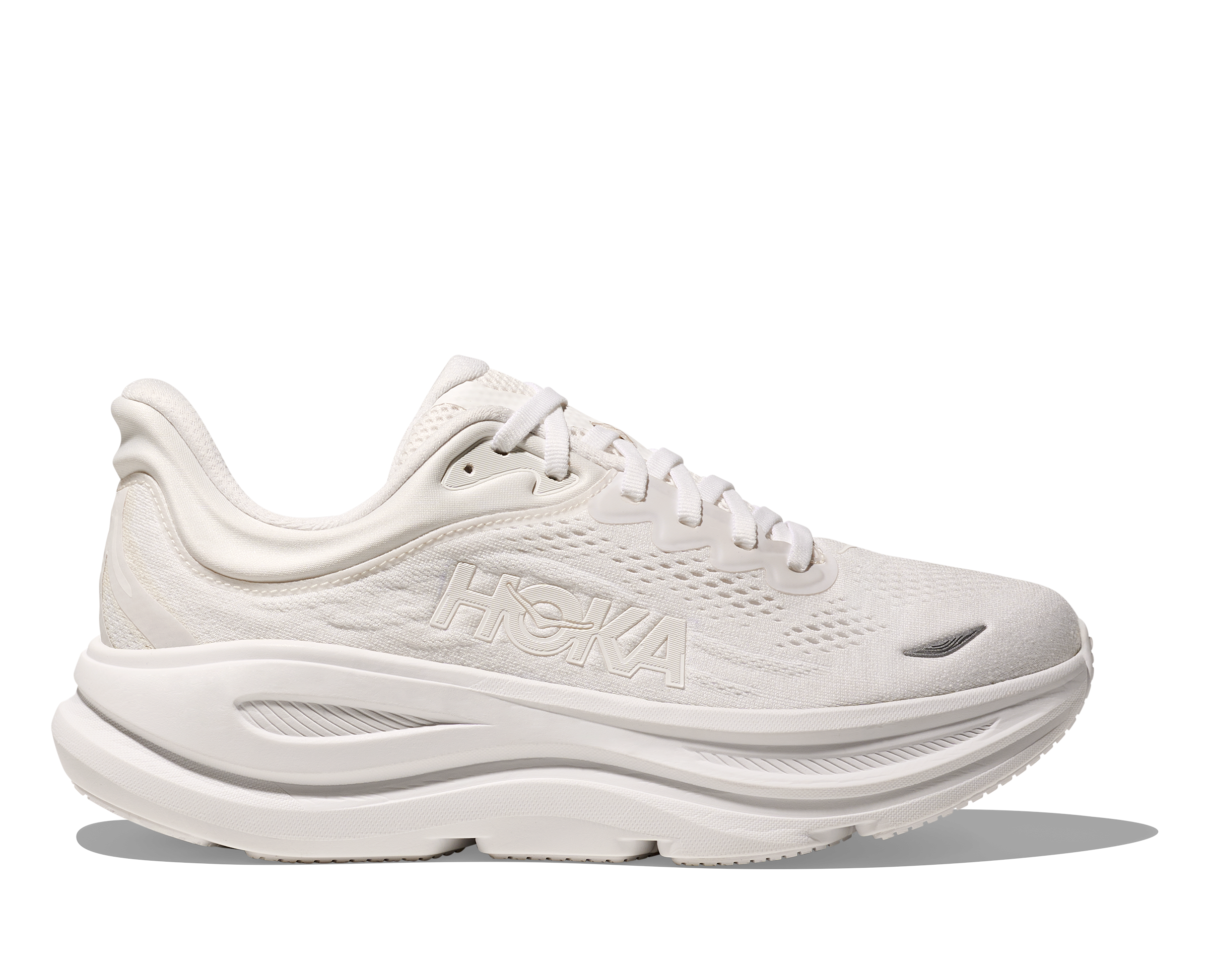 HOKA Men's Bondi 9 - WHITE / WHITE