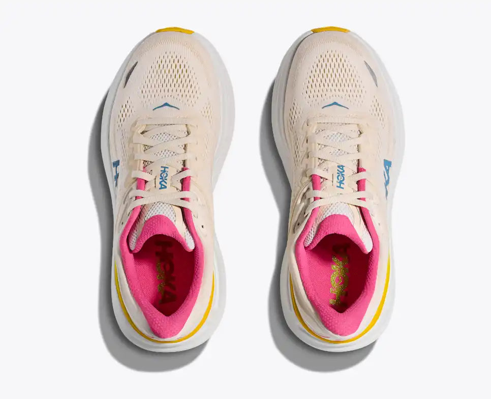 HOKA Women's Bondi 9 - ALABASTER / BIRCH (Wide)