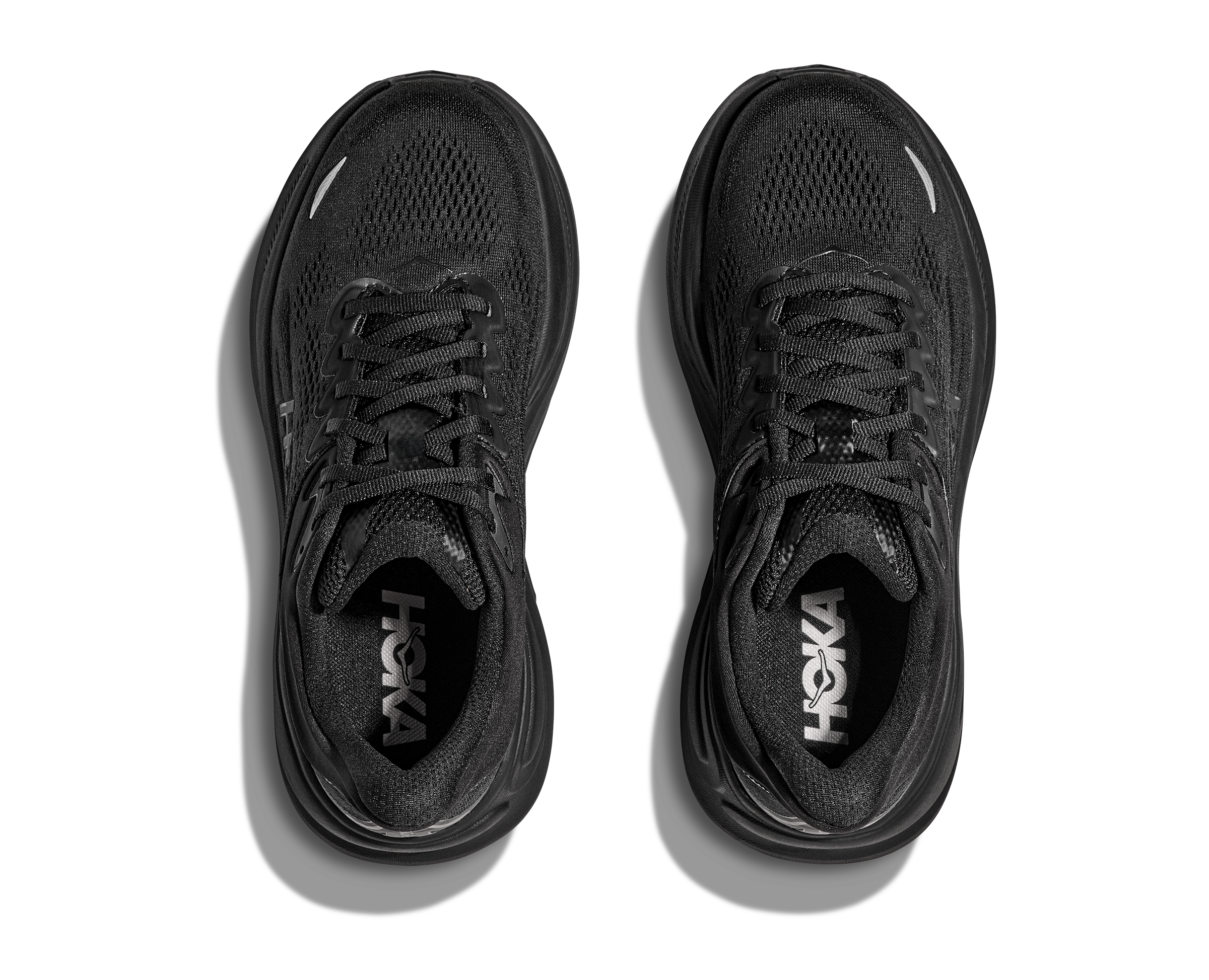HOKA Women's Bondi 9 - BLACK / BLACK (Wide)
