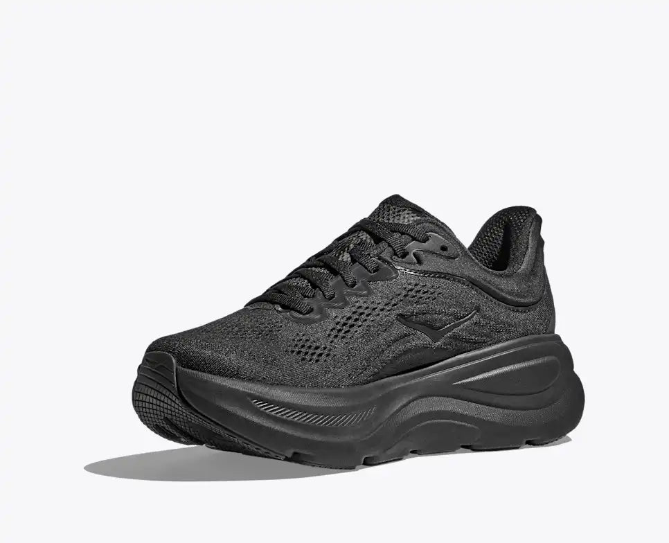 HOKA Women's Bondi 9 - BLACK / BLACK (Extra Wide)